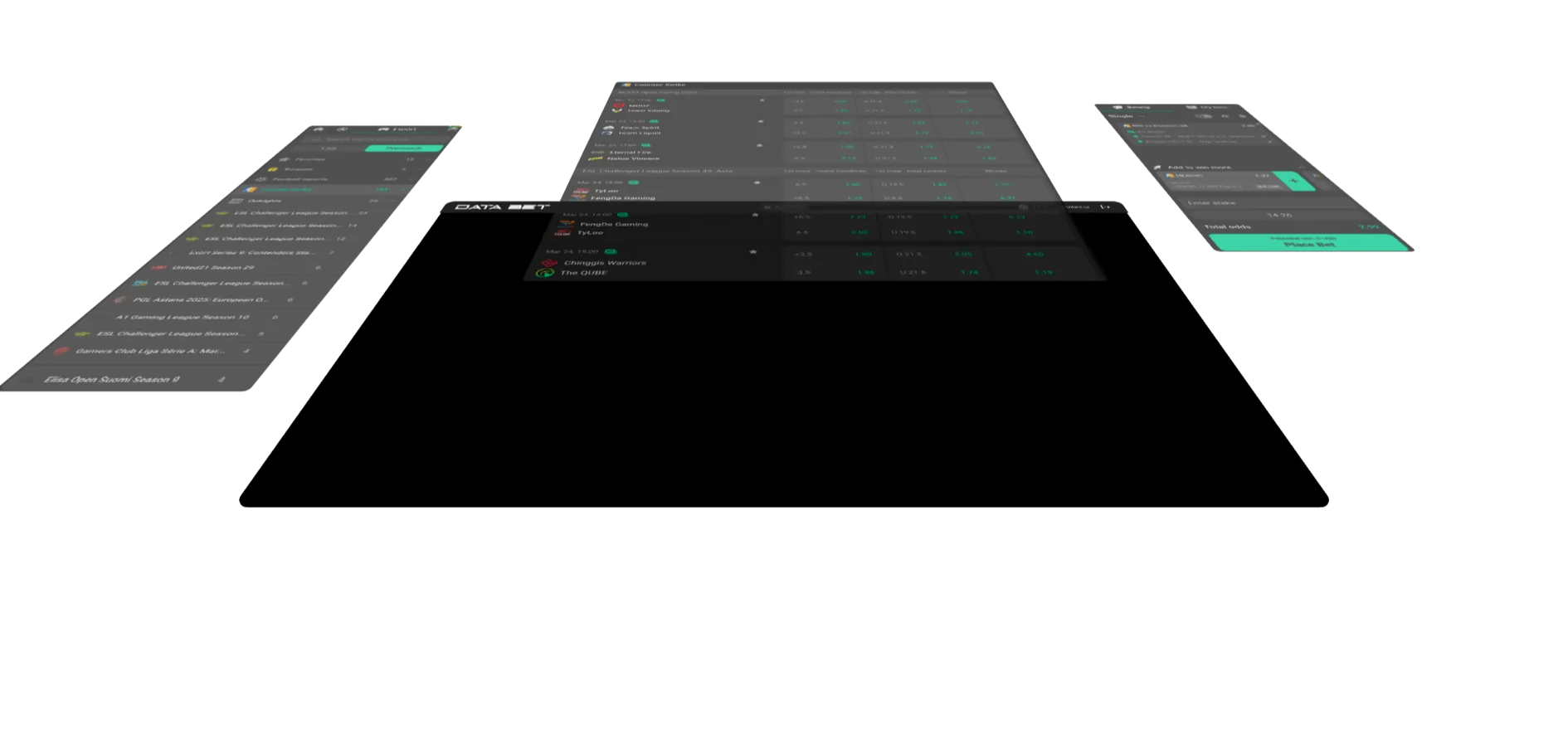 Solución de Apuestas de Esports - Data Bet