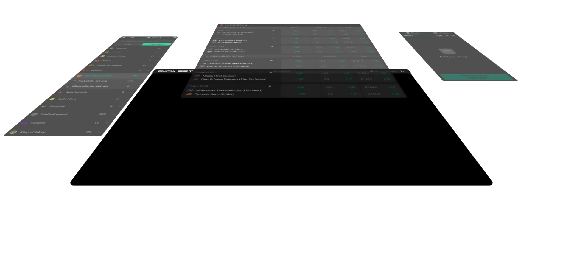 Virtual Betting Solution - Data Bet
